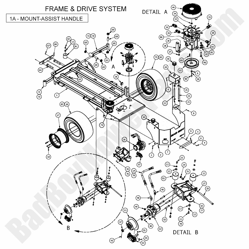 2017 Outlaw XP - Frame & Drive System